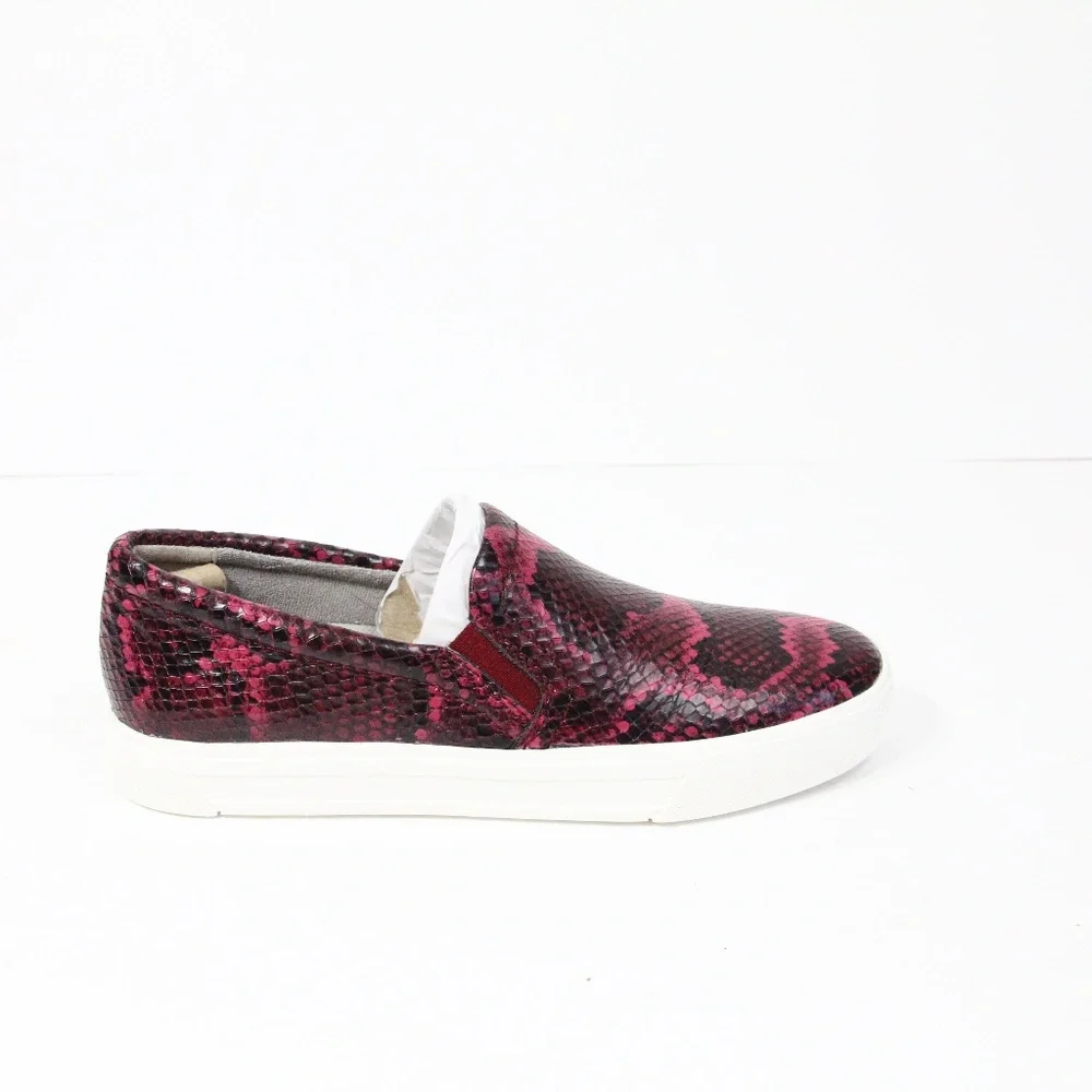 Naturalizer Platform Sneakers New Women Slip on Shoes sz 7 Leather Fashion